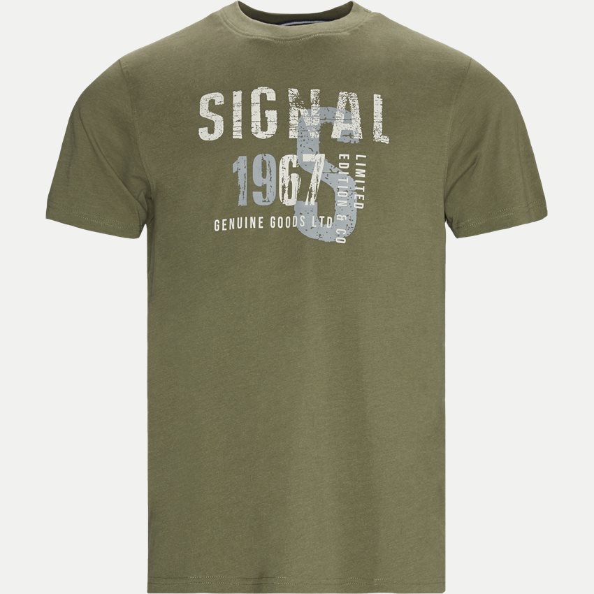 Signal T-shirts WAYNE LOGO S20 ARMY MELANGE